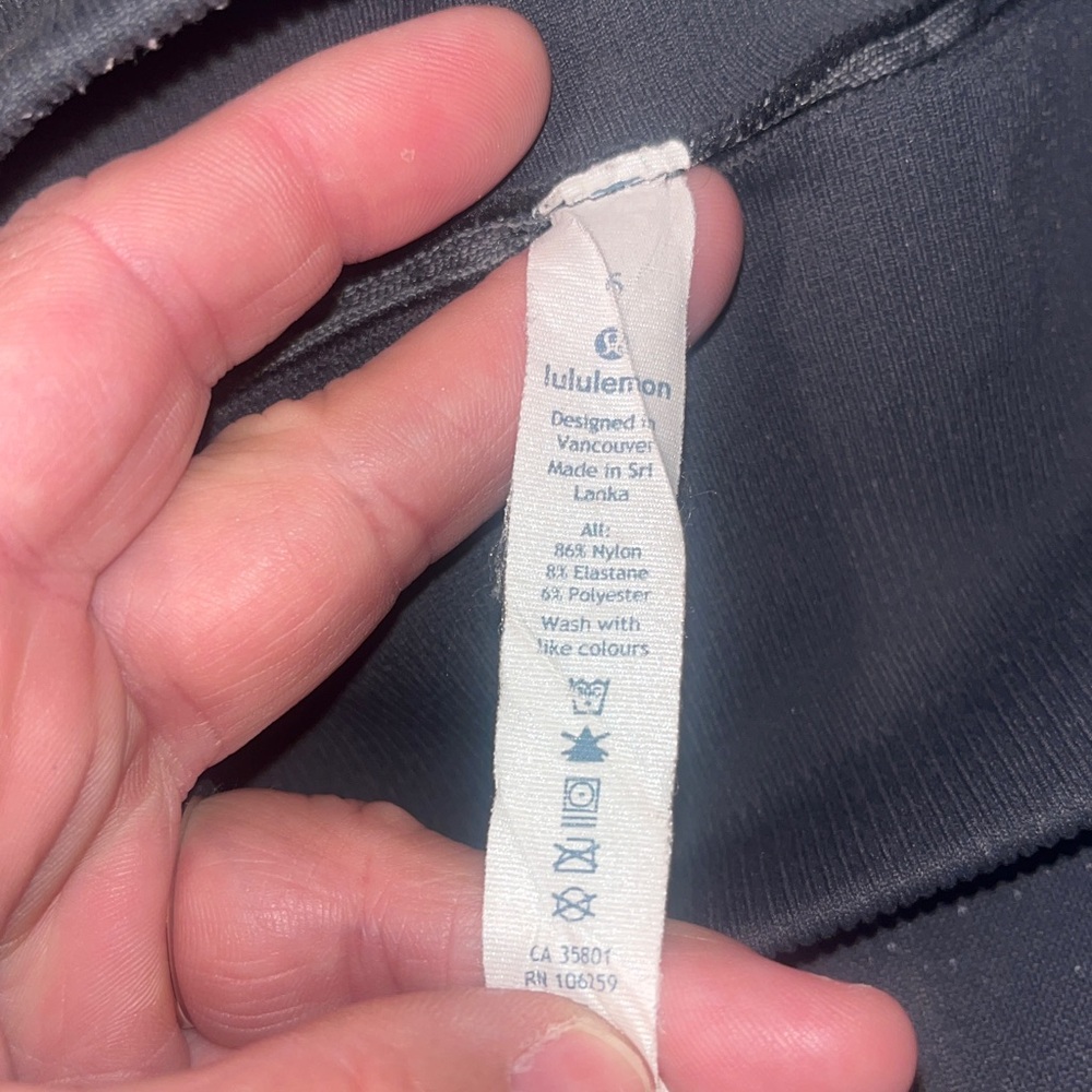 Lululemon Diamond Dye Grey Leggings High Rise Full Length depending on height - Picture 7 of 7